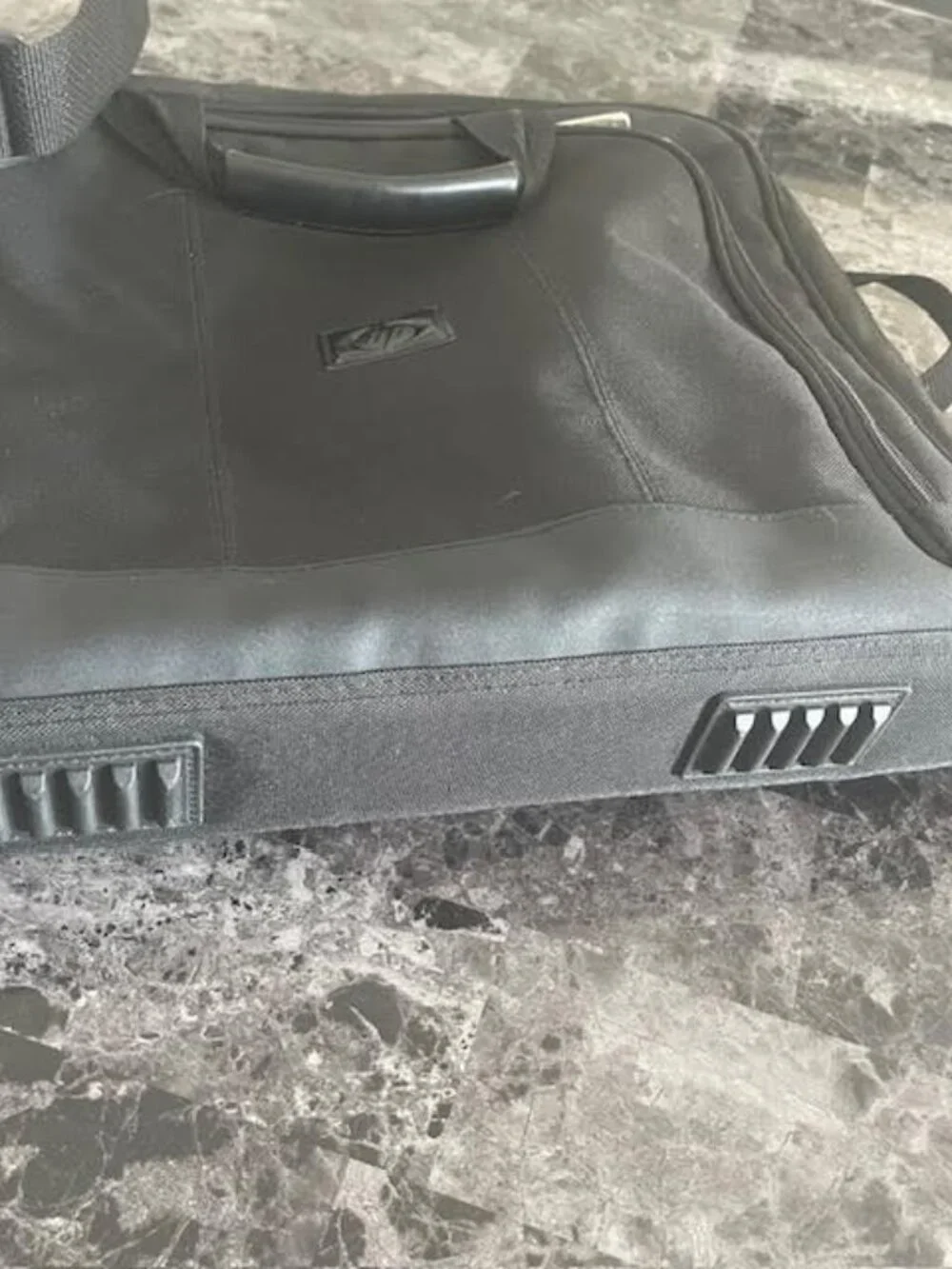 HP Black Laptop Bag 16” Multi-Compartment Briefcase Work Travel Case